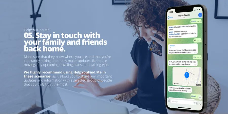 HelpYouFindMe's tweet photo. #HelpYouFindMe is the digital end-to-end encrypted vault that every digital nomad should have, where they can securely share their trip information and details with their family and friends while they’re traveling. Discover more here: https://t.co/H6drwGqT5L https://t.co/ZBwr5CWaVK