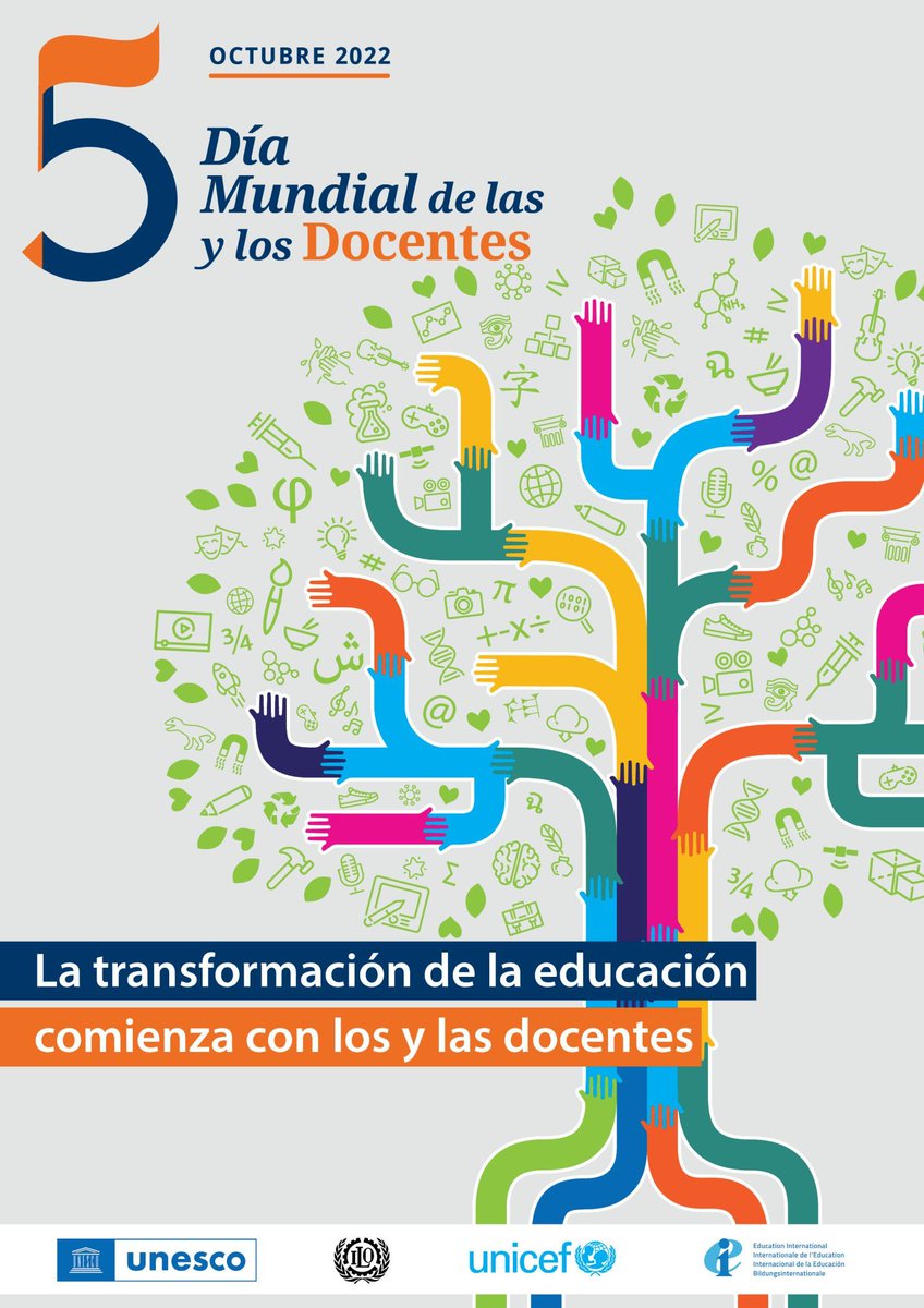 IAFormacion's tweet photo. ¿Qué sería de nosotros sin ellos? ¡Felicidades y un millón de gracias a todos nuestros compañeros! 
#DíaMundialdelDocente https://t.co/I9afT7CET0