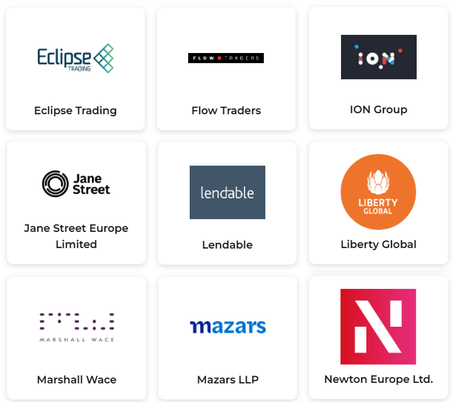 👋To find out more about opportunities for 
<a href="/imperialcollege/">Imperial College London</a> students in the #Finance &amp; #Banking sectors, visit our fair tomorrow from 5pm!

<a href="/Eclipse_Trading/">EclipseTrading</a>
<a href="/FlowTraders/">Flow Traders</a>
<a href="/iongroup/">ION</a>
<a href="/JaneStreetGroup/">Jane Street</a>
<a href="/LendableUK/">Lendable Loans</a>
<a href="/libertyglobal/">Liberty Global</a>
Marshall Wace
@MazarsGroup
@Newton_Europe