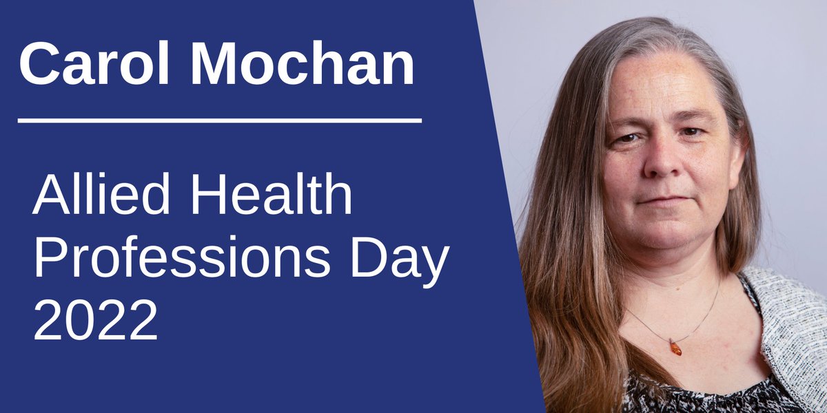 Allied Health Professions play an integral role in health and social care and make up the third largest workforce in the NHS.

<a href="/CMochan/">Carol Mochan MSP</a> will celebrate their contribution ahead of Allied Health Professions Day 2022 on 14 October. Watch from 6pm on SPTV: ow.ly/tu7I50L0O0W