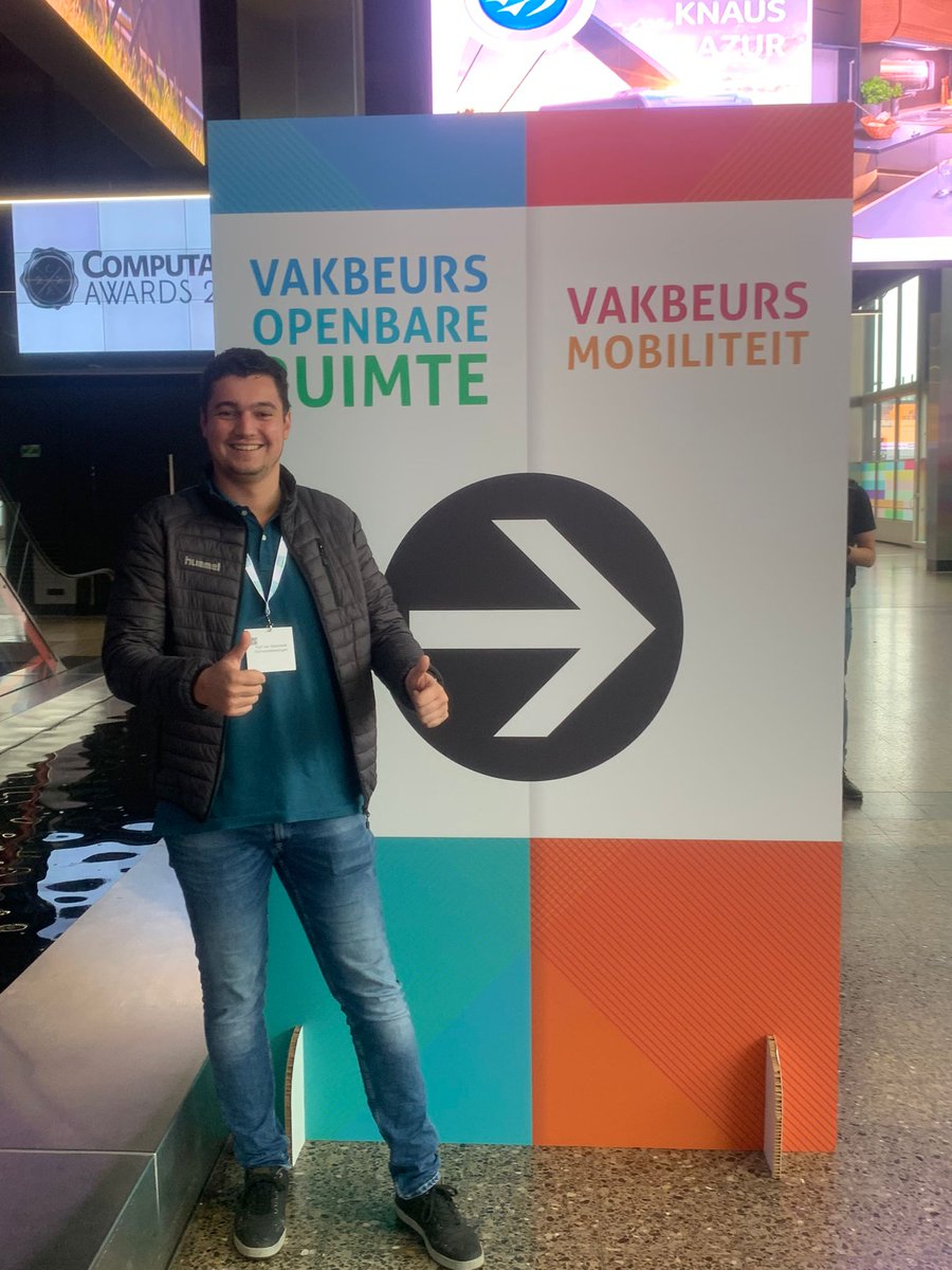 Vandaag was Ralf van Baardwijk namens Gemeentebelangen aanwezig op de vakbeurzen Openbare Ruimte &amp; Mobiliteit in de Jaarbeurs in Utrecht. Op deze beurzen zijn de nieuwste technieken gepresenteerd om de openbare ruimte zo goed mogelijk in te richten.