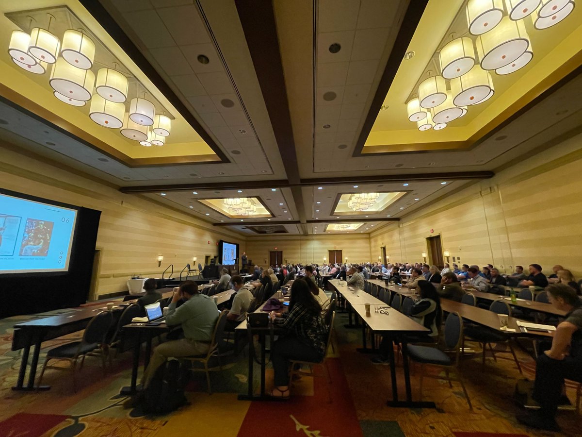 SecoConference's tweet image. Thank you Mark Yost, CEO of Skyline Champion, for giving this year's keynote presentation today!

#SECO #SECO22 #MHProfessional #MHIndustry