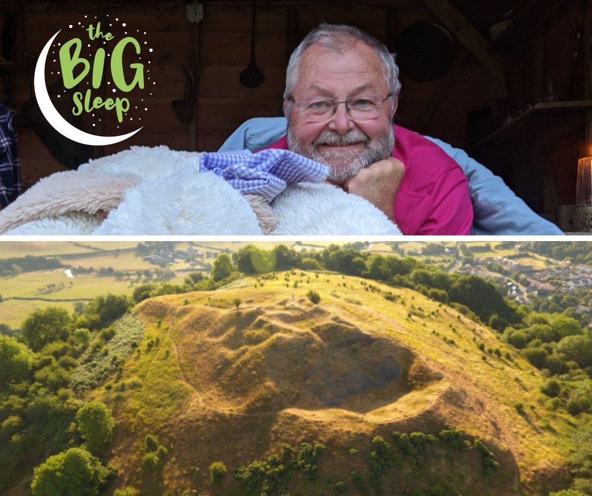 Phil Morris is going the extra mile for the Big Sleep, he is planning to trek up Castle Hill and sleep out all night. No tent or camp bed, just a bivvie bag and the big night sky… it’s going to be a long and chilly night. Sponsor Phil here: kindlink.com/fundraising/Th…