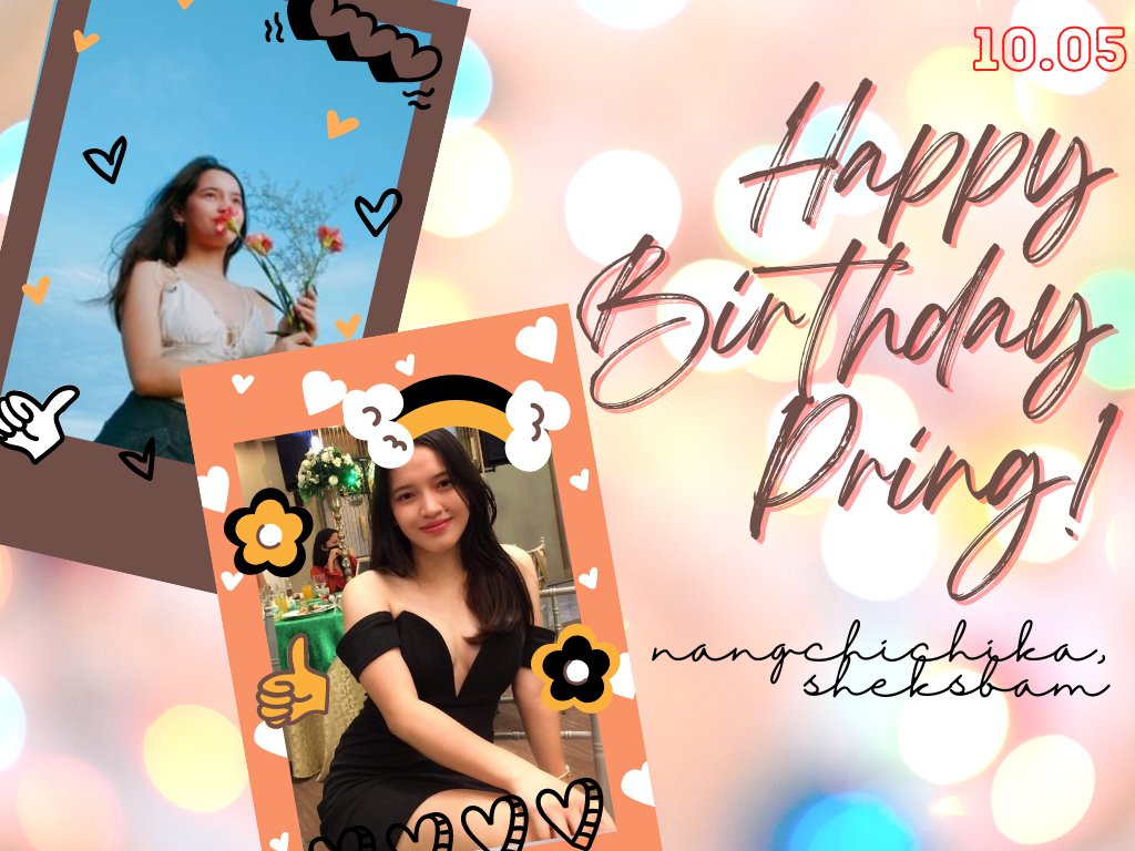 sheksbam's tweet photo. GANDA NEMENNNNN NG BIRTHDAY GHOOOORL, happiest birthday to our precious gem ✨

💥 https://t.co/4xIUu6LrEI