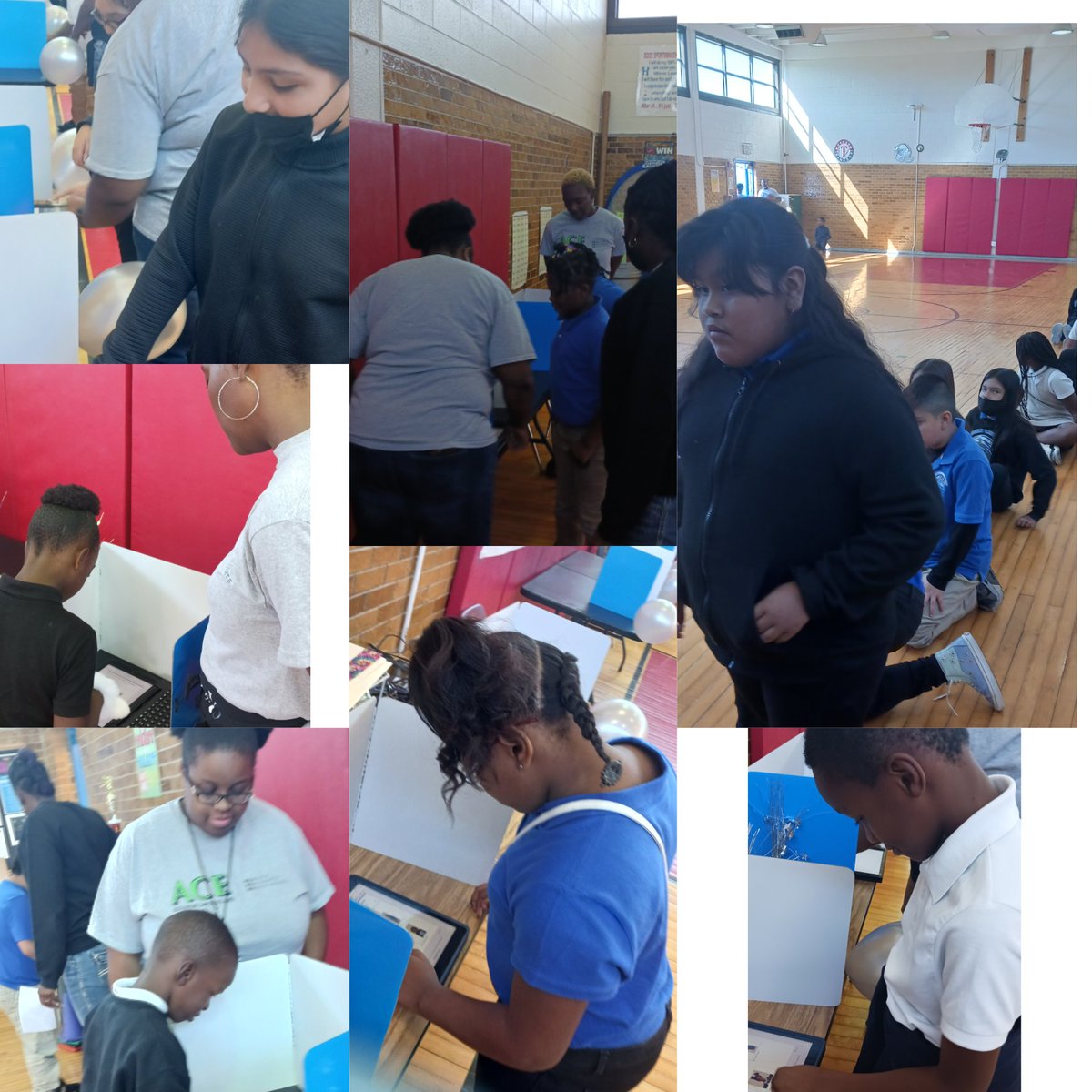 CounselorWMS2's tweet photo. Voting Day is here!! After two weeks of campaigning, giving/listening to speeches and learning about the democratic process from their teachers, 3rd-5th grade Cochran students cast their electronic ballots today to vote for their House Leader/Ambassador! https://t.co/hhq0qZcNiN
