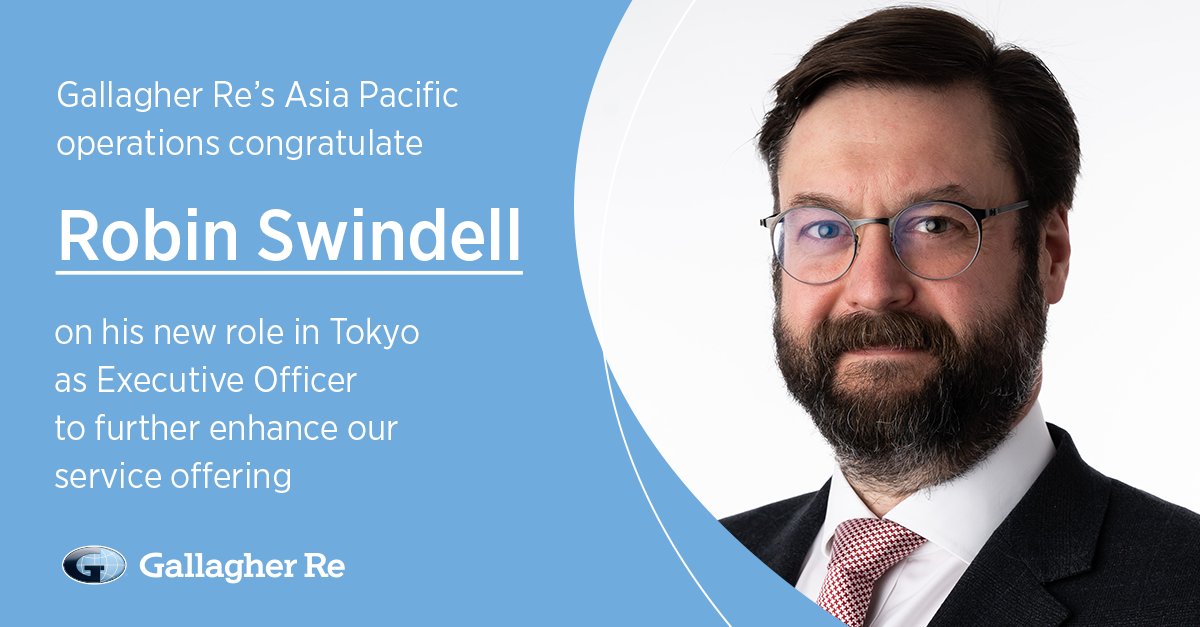 Congratulations to Robin Swindell on his new role as Executive Officer in Tokyo, where he will join our senior management team in Japan and play a vital part in the further expansion of our client service offering for the Japanese market and broader region. 

#ClientAdvocacy