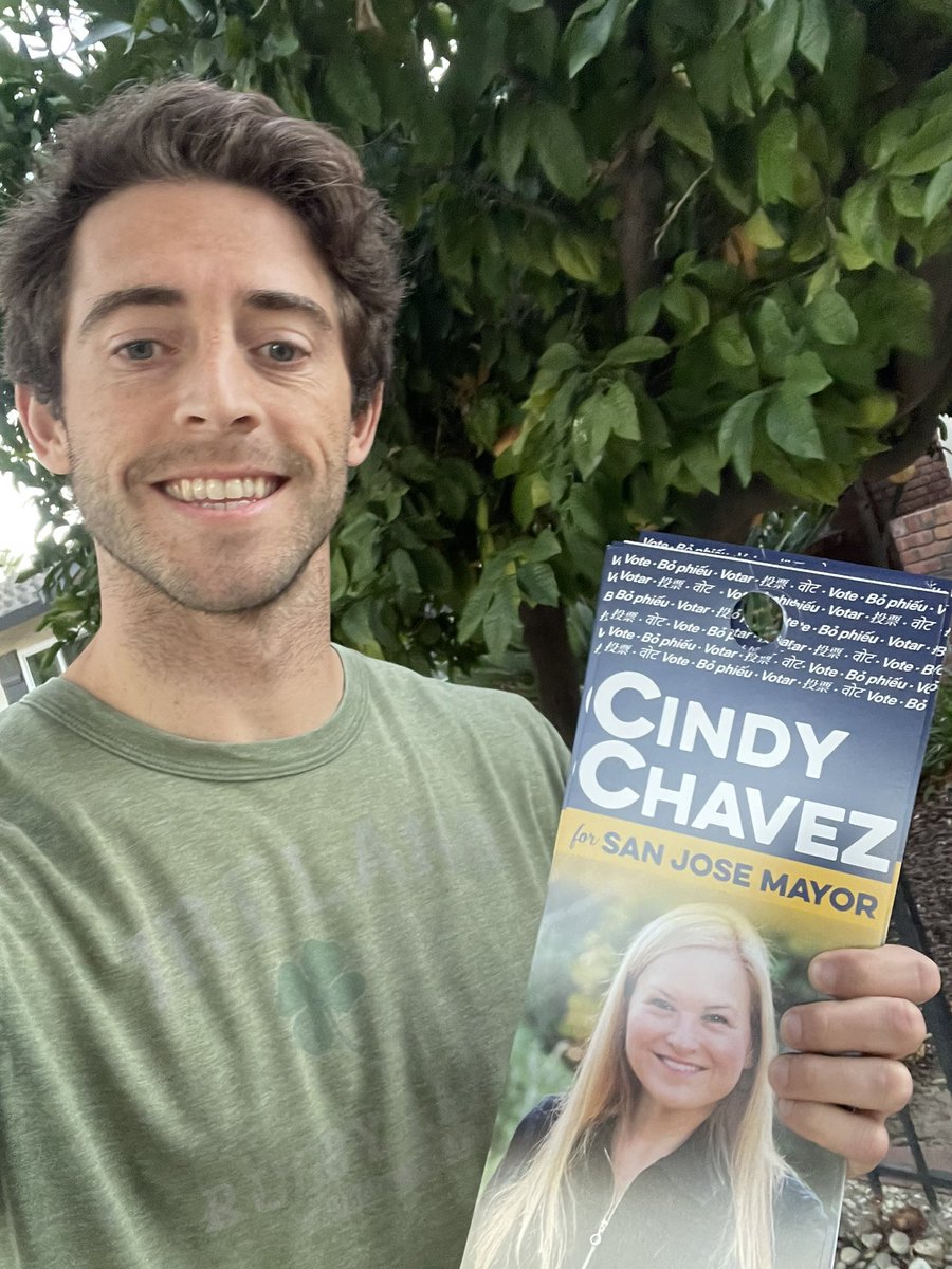 Jake Tonkel (@jake_tonkel) on Twitter photo Life’s been busy, I know it is for so many of us. Still gotta make time to stay involved. Talked to my neighbors about <a href="/chavezformayor/">Cindy Chavez for Mayor</a>, her leadership, and her plan for our city! Going out again today, come join me by signing up at cindychavezformayor.com/get-involved Life’s been busy, I know it is for so many of us. Still gotta make time to stay involved. Talked to my neighbors about <a href="/chavezformayor/">Cindy Chavez for Mayor</a>, her leadership, and her plan for our city! Going out again today, come join me by signing up at cindychavezformayor.com/get-involved