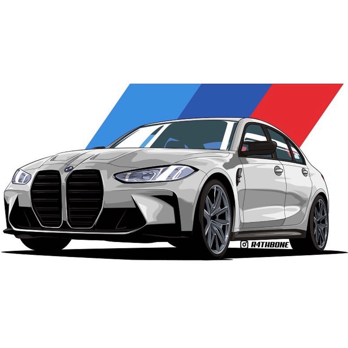 R4THBONE's tweet photo. Old school, or new school?

#illustration #illustrator #BMW #M3 #E30 #E30M3  #F80 #f80M3 #G80M3 #G80 #E46 @BMWEsports @BMWMotorradUK @BMW @BMWGroup @BMWMotorsport  @BMWUSA https://t.co/uQkB5SfR0B