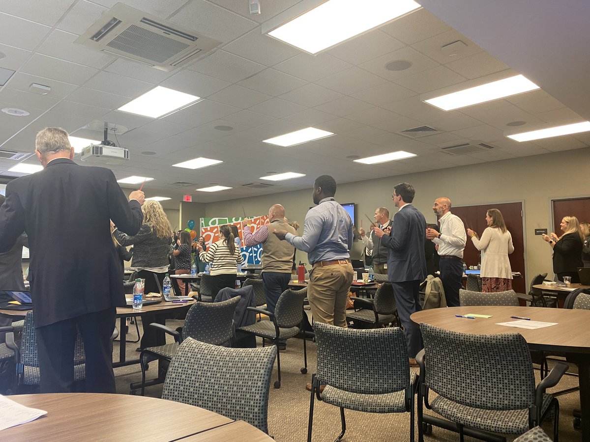 Excellent professional learning today with principals in <a href="/gcschools/">Greenville County Schools</a>! Growth, great discussion, and some fun!