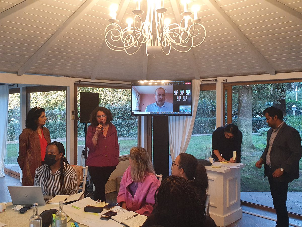 Great to have <a href="/LeonardMizziEU/">Leonard Mizzi</a> of <a href="/EUPartnership/">EU-Partnership</a> and <a href="/ammadnb/">Ammad Bahalim</a> of <a href="/gatesfoundation/">Gates Foundation</a> speak at our #SKDretreat today! <a href="/IFAD/">International Fund for Agricultural Development</a> <a href="/sara_savastano/">Sara Savastano</a> <a href="/Jo_Puri/">Dr. Jo Puri</a>