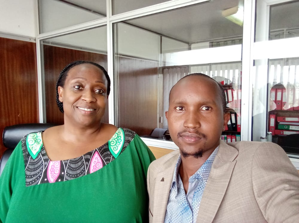 035YouthCaucus's tweet photo. Today our chair met with  Daisy Amdany, Executive Director @crawntrustkenya. They  discussed many issues touching on the society and our Country. They also discussed collaboration between her organisation and our organisation Kericho YOUTH Caucus  on the following thematic areas https://t.co/yjArSSoH2Q