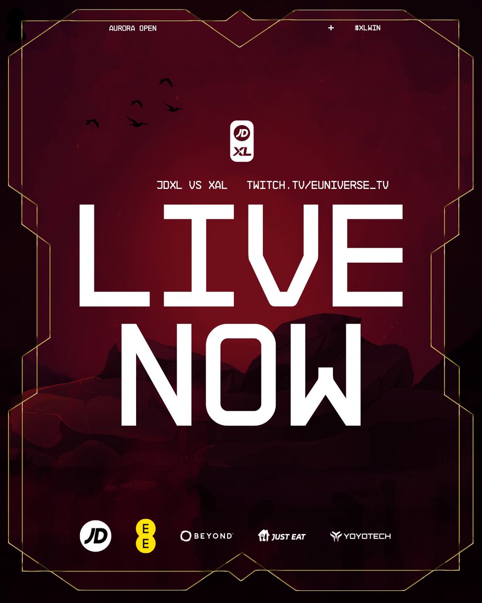 The Aurora Open is LIVE 🥳 

First round we're up against <a href="/XALEsports/">XAL Esports</a> 

📺: twitch.tv/euniverse_tv