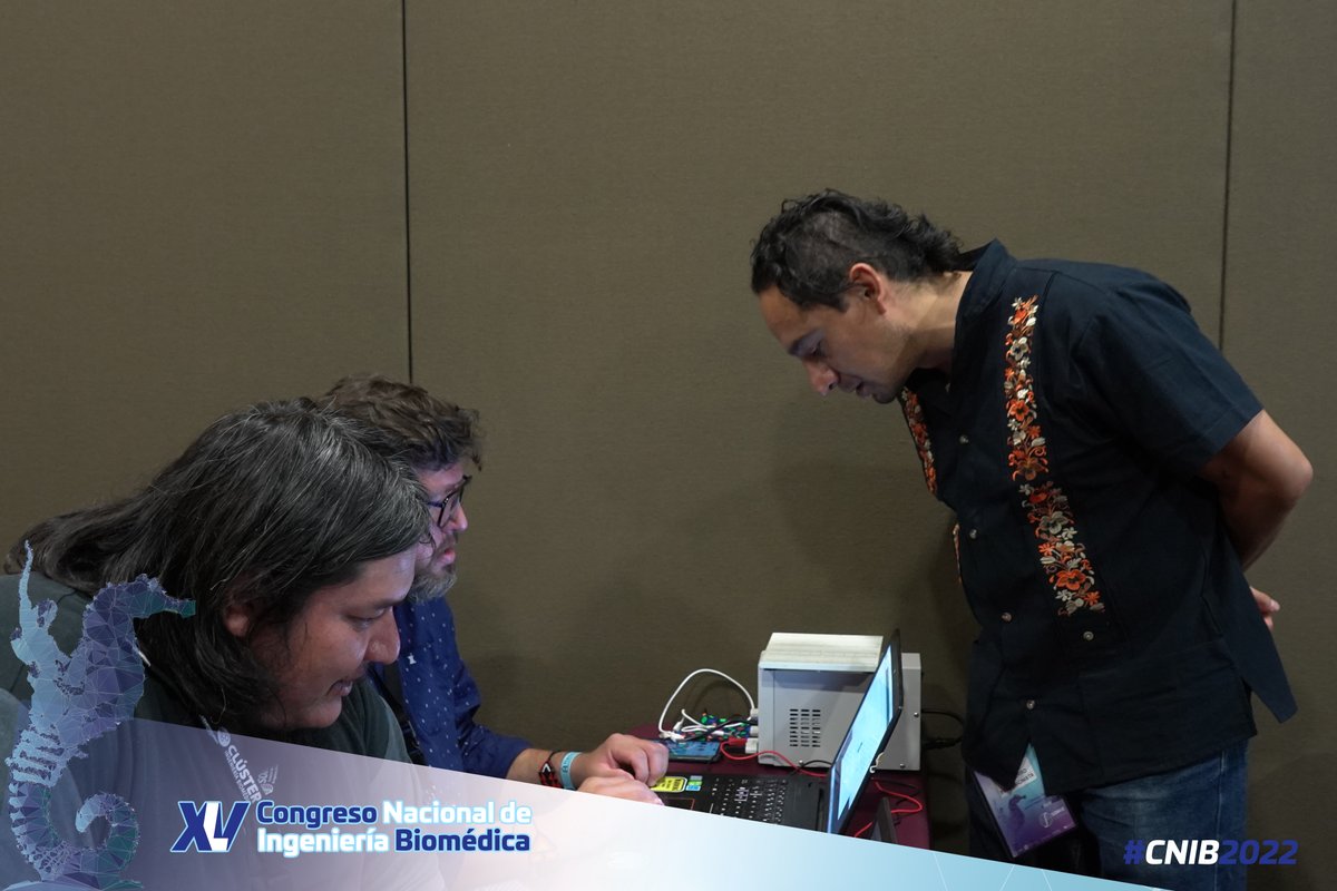 somibmx's tweet photo. ¡Y comenzamos, Talleres Pre-Congreso!

Los esperamos mañana en la inauguración de nuestro XLV Congreso Nacional de Ingeniería Biomédica.

#CNIB2022  #ExpoIB2022 #SoySOMIB https://t.co/IioAjexbdQ