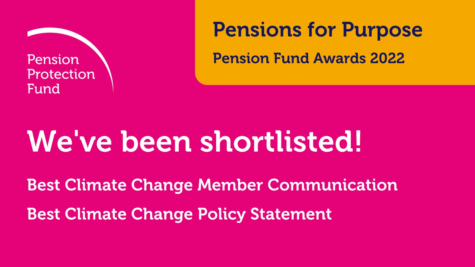 Pension Protection Fund (PPF) / Twitter