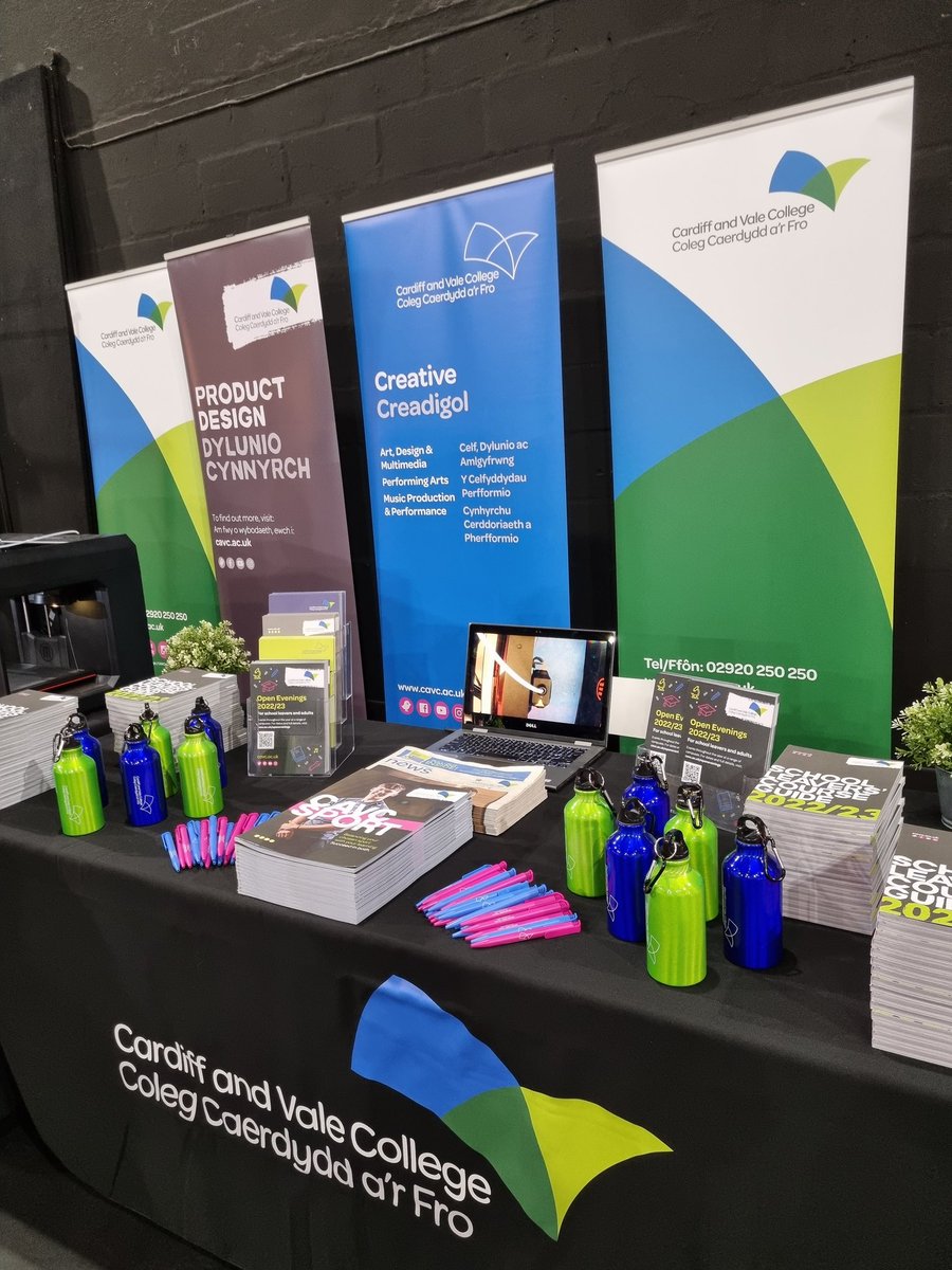 jgower_schools's tweet photo. Thank you to @CareersWales for inviting @CAVC to the #CWCreative22 event today @CAVCCreative music students performed some awesome songs and staff offered a 3D printer demo and a pop up photo booth for 100's of young people today. Thanks to everyone who supported us! https://t.co/zS0McKaZxK