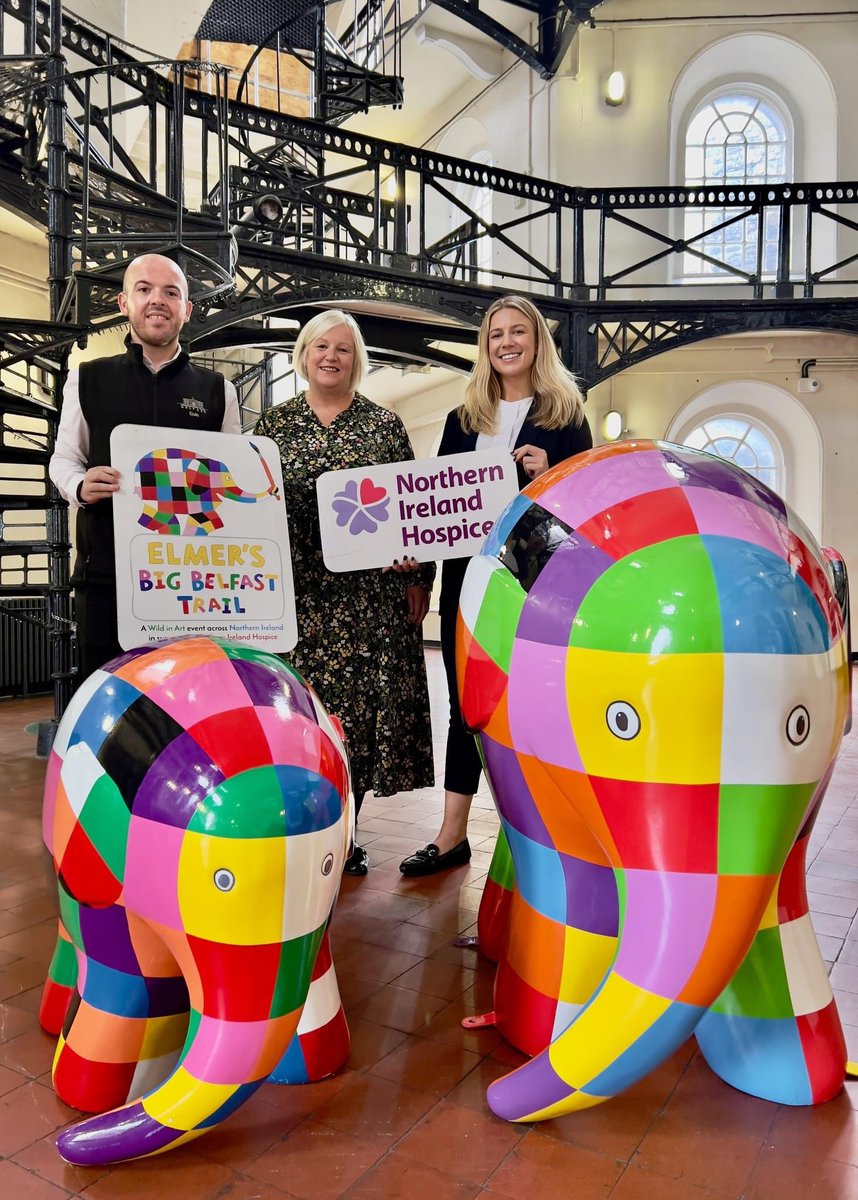 Tonight’s the night! 🐘 All 36 large sculptures from <a href="/ElmerBelfast/">ElmerBelfast</a> and an extra special lot 👀 will be raising funds for <a href="/NIHospice/">NI Hospice</a>! Who’s excited?! Bid online here: elmerbelfast.co.uk/event/elmer-au… <a href="/CrumlinRoadGaol/">Crumlin Road Gaol</a>