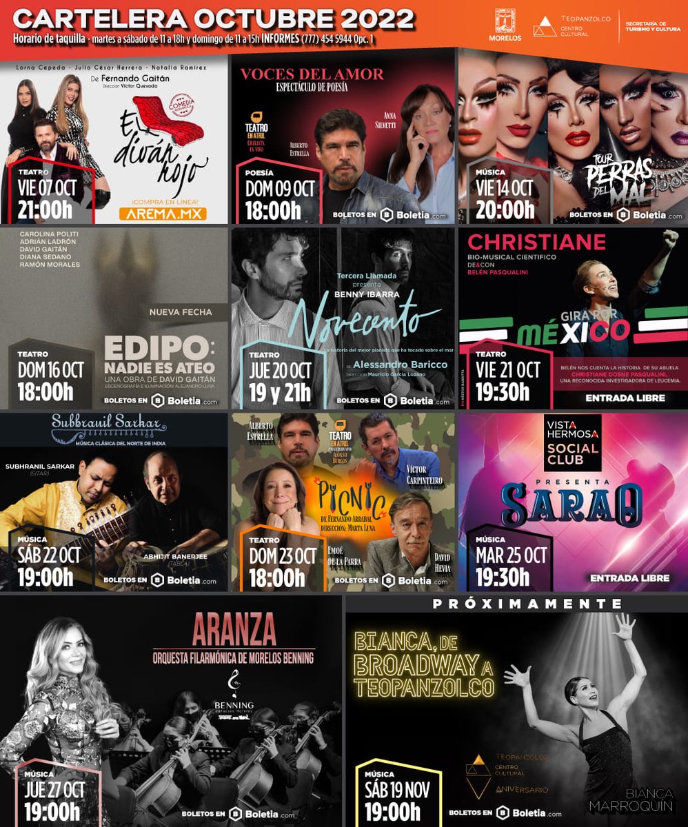 RadioFormulaMor's tweet photo. #Cuernavaca 
 
El Director General del Centro Cultural Teopanzolco @CCTeopanzolco @Ugo_Juarez anunció la cartelera que este recinto ofrece para el mes de #octubre, con actividades artísticas de primer nivel.

🔵https://t.co/GNiwECN64P

@RafaelPrezHabi1 
#AbriendoLaConversación https://t.co/07Yf9cwwXz