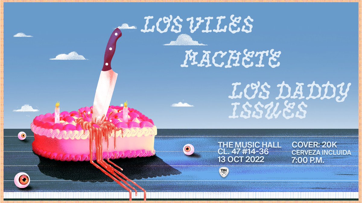 Serge_mo1's tweet photo. Amix aparten este 13 de octubre, para este increíble toque! Vuelvo a tocar con  banda nueva Los Daddys Issues!! https://t.co/Vahuatp2wK