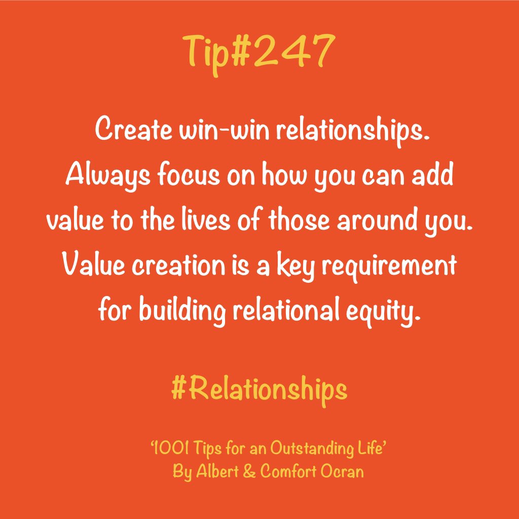 AlbertNEOcran's tweet photo. Help somebody up.

#1001Tips  #ExecutiveCoach #Relationships https://t.co/MKsBaVFQbp