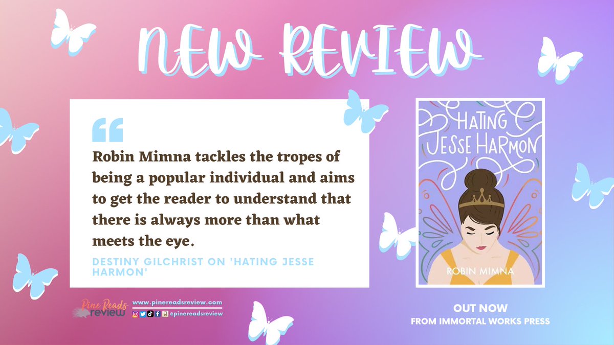 pinereadsreview's tweet photo. @genxrescue ‘s newest book, HATING JESSE HARMON, examines what it’s like to be popular in school, and more importantly what it means once you get to the top. Check out PRR’s latest review on this teen drama here: https://t.co/5pME3VJahD 🏫📚 https://t.co/FaMwo11aj0