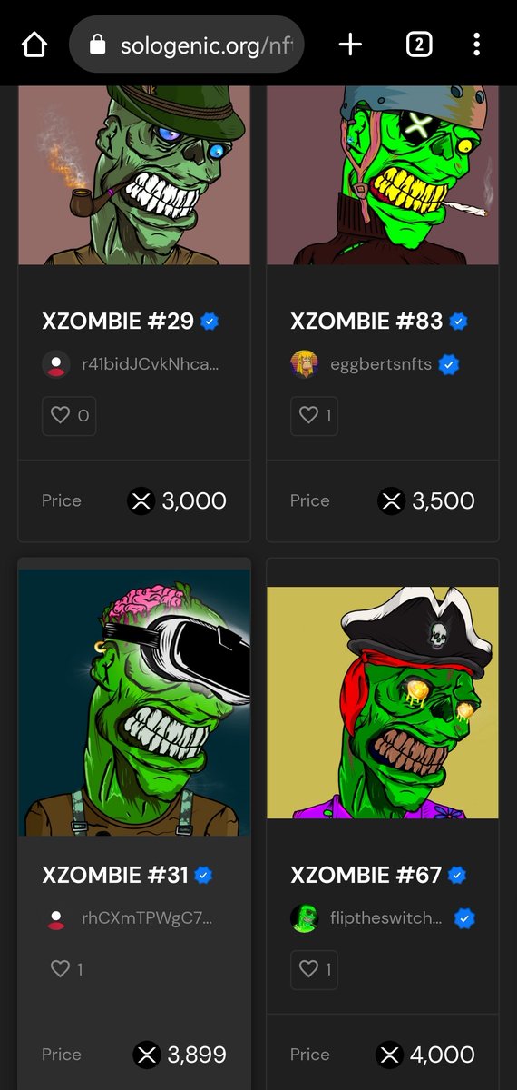 xrplzombie's tweet photo. @CryptoGuyXrp Current sologenic minimum price:
But...... The Dex prices are insanely hovering around 200 before the xls20 switch gets flipped.... Then....
It's done.. People will realise, too late.... https://t.co/re3qMiioEv