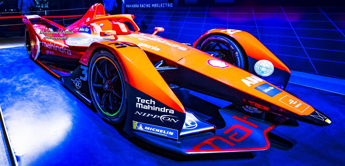 Z9Habib's tweet photo. The Mahindra M8Electro #FormulaERacingCar on display at #TankBund. The #FormulaEPrix will be held in #Hyderabad on 11th February 2023.
#MohammedHabib #NikonIndia https://t.co/Y17yBio5JC
