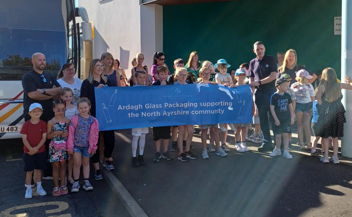 ArdaghGlass's tweet image. Last month, the Ardagh Glass team in Irvine sponsored an outing for over 200 local children and parents to go to Heads of Ayr Farm Park activity park and animal farm for a day jam-packed with fun. A great example of Ardagh's many community involvement projects over the summer.