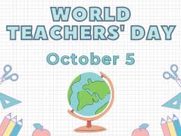 Sending a Happy World Teachers’ Day to all of our members! Thank you for the work you do everyday!