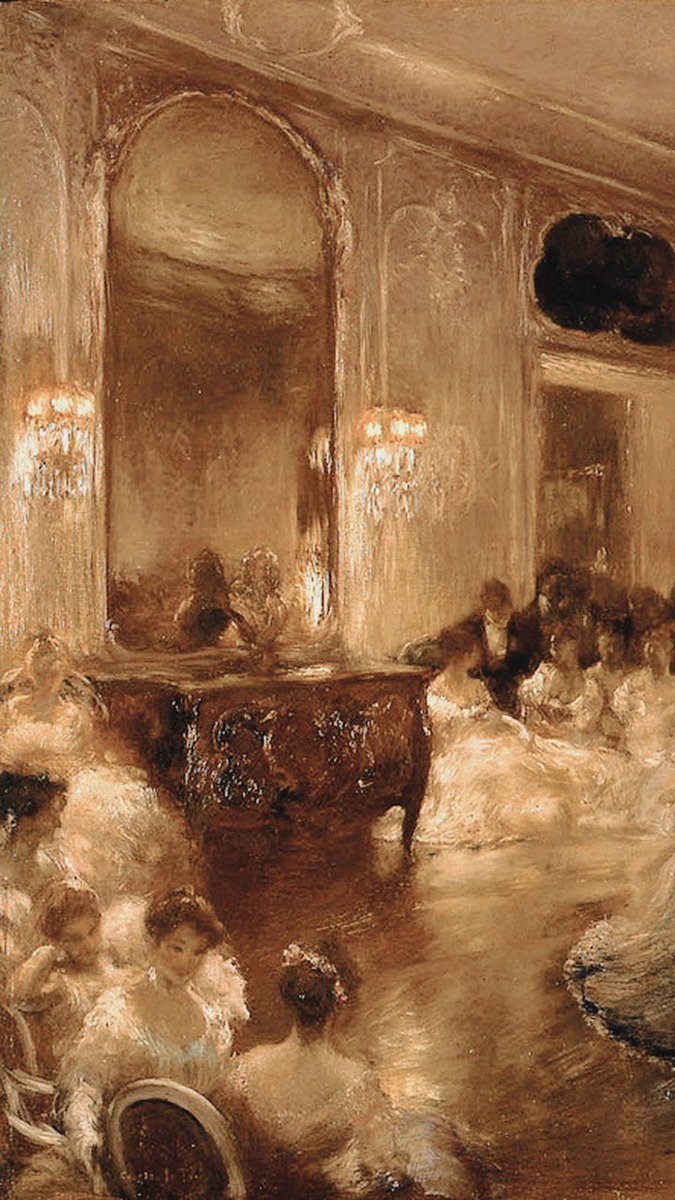 AcademiaAesthe1's tweet photo. The Ball, Gaston La Touche

c. 1889 https://t.co/ImK0XCwyNC