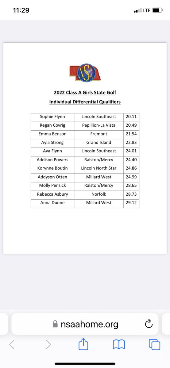 MWHSGirlsGolf's tweet photo. Addyson Otten and Anna Dunne qualify for state golf as individuals. Well done girls! ⁦@MWHSactivities⁩ https://t.co/HN9TmnEX5h