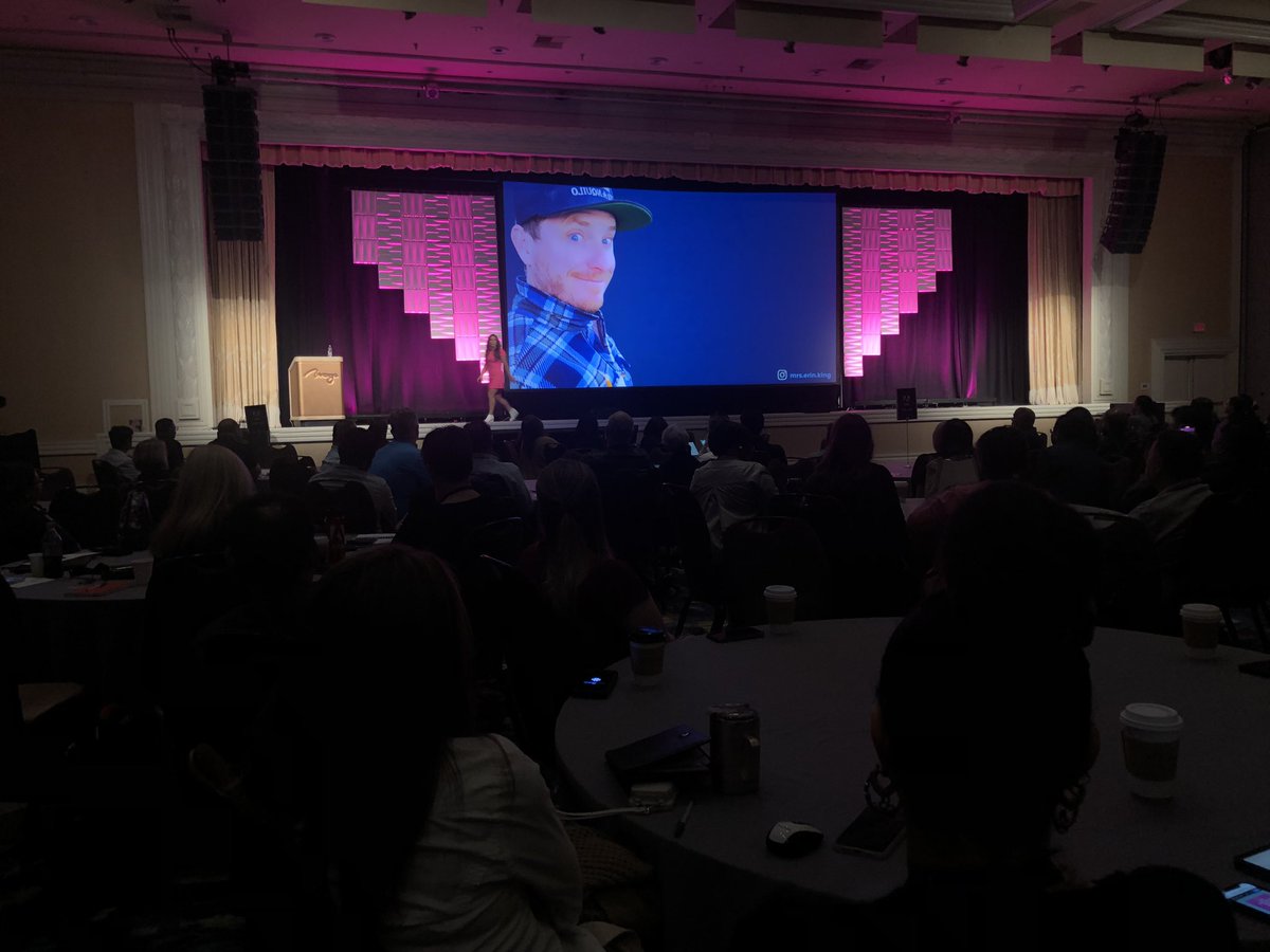 CaptivateTeachr's tweet photo. OMG @mrs_erin_king just name dropped me during her keynote for the #AdobeLearningSummit 2022. https://t.co/GMfbaCT5gm