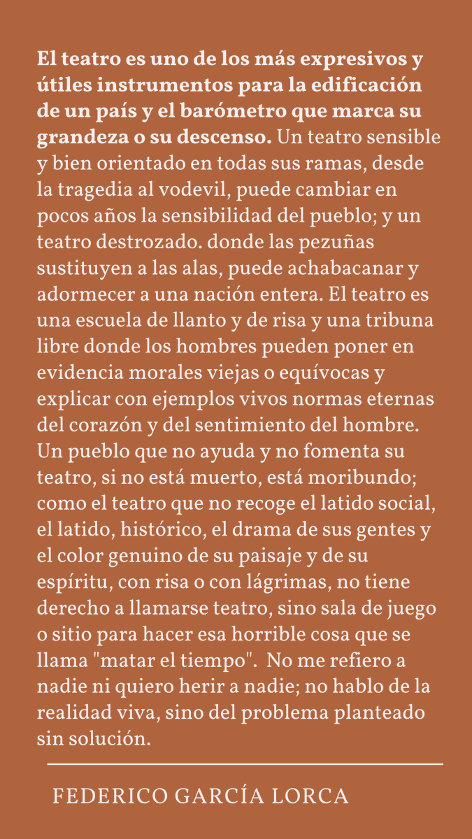 MTeatroAplicado's tweet photo. “Lorca: caminos del tiempo“
Las misiones pedagógicas de la II República y los artistas de La Barraca de Lorca trazaron caminos en el corazón del sueño. Seguimos sus pasos en el aire.
Proyecto performativo para #FFREEE con #Teatresdelallum y alumnado MTA.
#FGLorca
#LaRetirada https://t.co/3K3TlUhamW