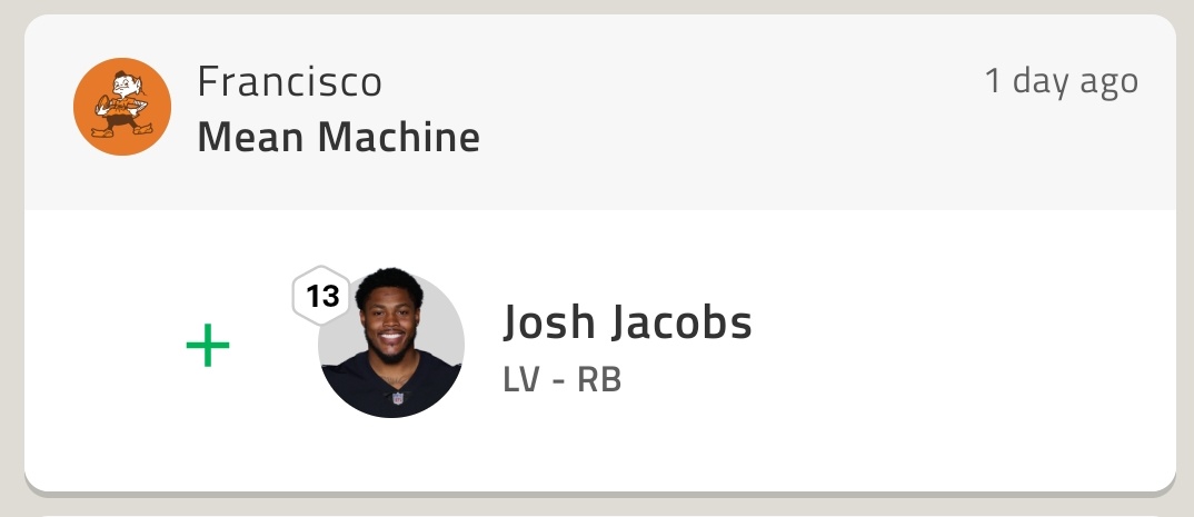gancitogonzalez's tweet photo. @NFLFantasyEsp Solo un movimiento está semana https://t.co/fEkOuutYXN