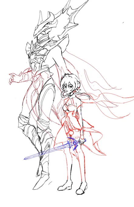 hmmmm I like this one, might revisit it in the future. reminds me of my sketches from 2019 