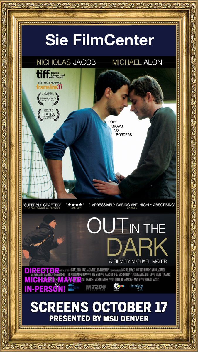MSUDenverEng's tweet photo. Check out our FB page to enter for a chance to win tickets to Michael Mayer's Out in the Dark screening at Sie FilmCenter October 17th at 6:30pm!
Raffle on October 12th.
#MSUDenver #getrowdy🔴🔵 #RoadrunnerPride #RunYourOwnRoad
https://t.co/Xx0jLBneKm https://t.co/IXe6FmZisR