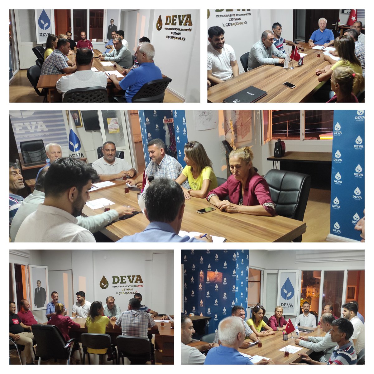 Haftalık olağan yönetim kurulu toplantısı gerçekleştirdik #devapartisi