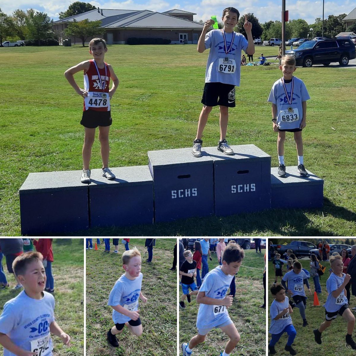 ses_cubs's tweet photo. Yesterday many of our 3rd, 4th and 5th graders ran their hearts out at the county cross country meet and we are so proud! Our boys even walked away with a few awards. Congrats to Stephen Whaley on placing 1st! Keep up the awesome work runners. 🏆🐾💜 #SISrunners #crosscountry https://t.co/Q9FGlFXSIv