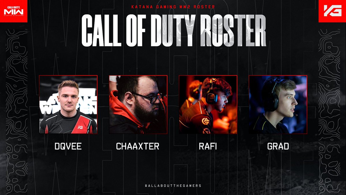 Katana Gaming MW2 Main Roster