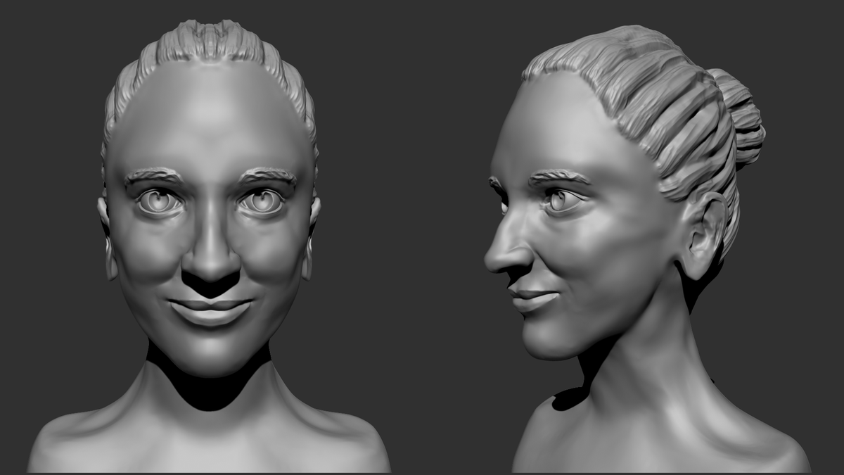 AlbertGregl's tweet photo. sculpting feminine bust
- defining the secondary forms...
#WIP ; #zbrush ; #organicForm https://t.co/qsaFFN9Tyo
