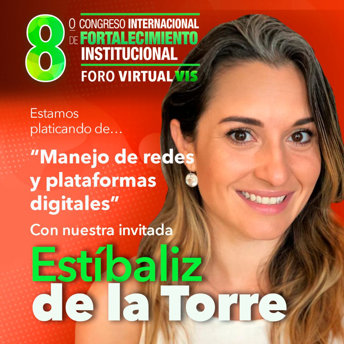 VISfoundationmx's tweet photo. #8CongresoInternacionalVIS ¡Ya estamos con ESTÍBALIZ DE LA TORRE de @afavordelomejor!
#desarrollopersonal #desarrollotecnopedagógico #desarrollosocioeconómico #enlinea #Congreso2022 #VISFoundation #Esperalo #conferenciasonline #internacional #FortalecimientoInstitucional https://t.co/k9kHRwG0ik