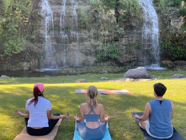 CanyonSpringsGC's tweet photo. NAMASTE! Don't miss our next Pop-Up Fitness Experience at the Falls!
Saturday, October 8th at 10:00 am, Featuring Pilates with Jenn!
RSVP with the link below
https://t.co/5QiHE5kmcA https://t.co/02juRXHman