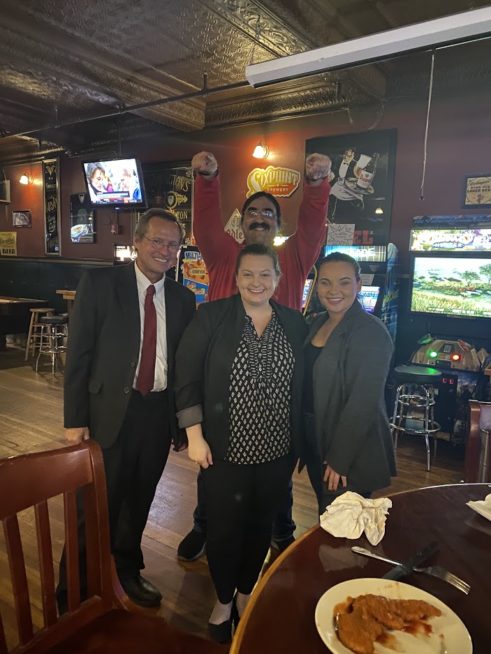 HampdenCtyBar's tweet photo. It was great to see so many faces at the Criminal Law Section Social last Thursday! Thank you to all who came, and to Section Chair, Attorney Pat Goodreau for organizing the event!
#HCBA #LegalCommunity #SpringfieldMa #BarAssociation #HampdenCounty #Attorneys https://t.co/Hqprpp4eZZ