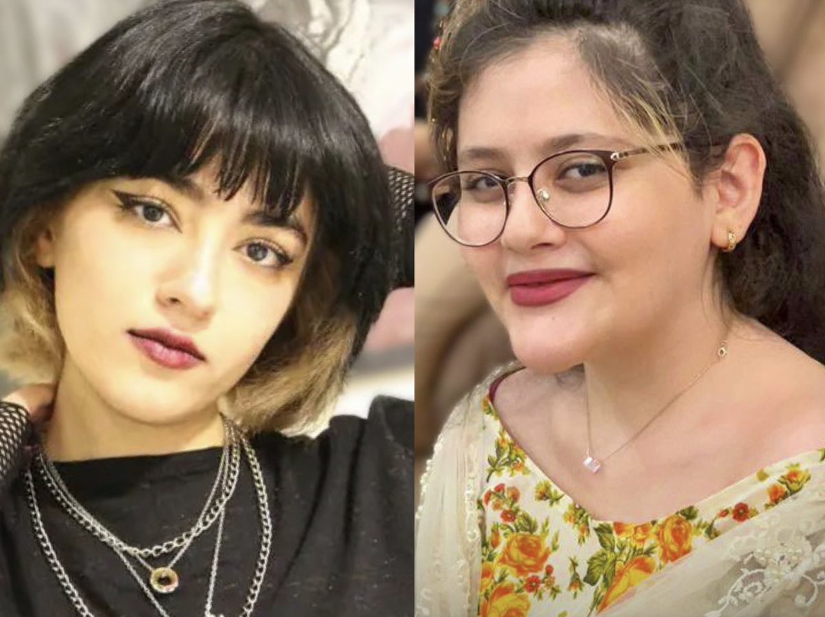 AlinejadMasih's tweet photo. They murdered another #MahsaAmini, what did they do to her in prison?

We don’t know how many others they have killed and buried but we know of their atrocity.

All over the world, we should come to the street and ask for justice for these girls!
#NikaShakarami #IranRevolution https://t.co/YEMKeYQMyz