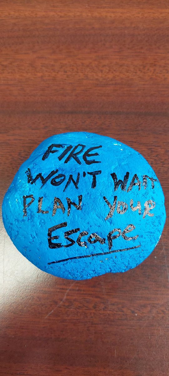 WindsorFire1's tweet photo. #windsorfire1 wants you to share your creative #safetyrocks with us to celebrate the 100th Anniversary of #FirePreventionWeek. Bc https://t.co/KW2ebjdofh