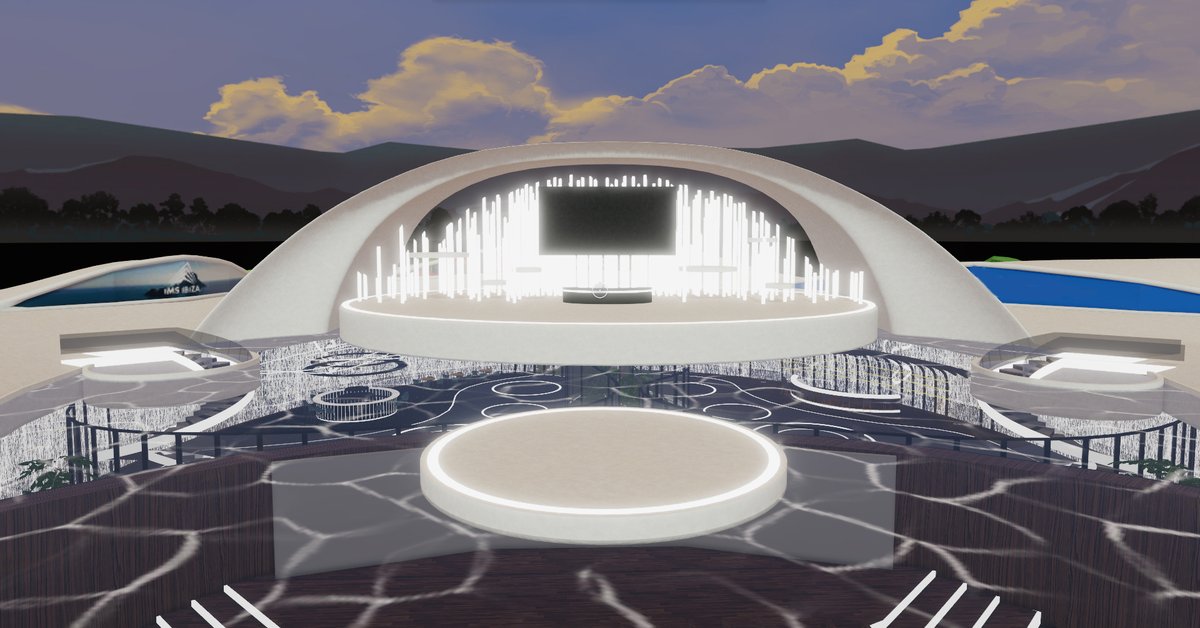 w3meetapp's tweet photo. 1/ After months of development in the metaverse and following our teaser a few days ago, we are excited to introduce the #0xArena, our new home in @decentraland, a project brought to life by @unpaired__ for our @PartyDegens community, partners and friends. 

🧵👇🏼 https://t.co/Lan4Cr2CVU