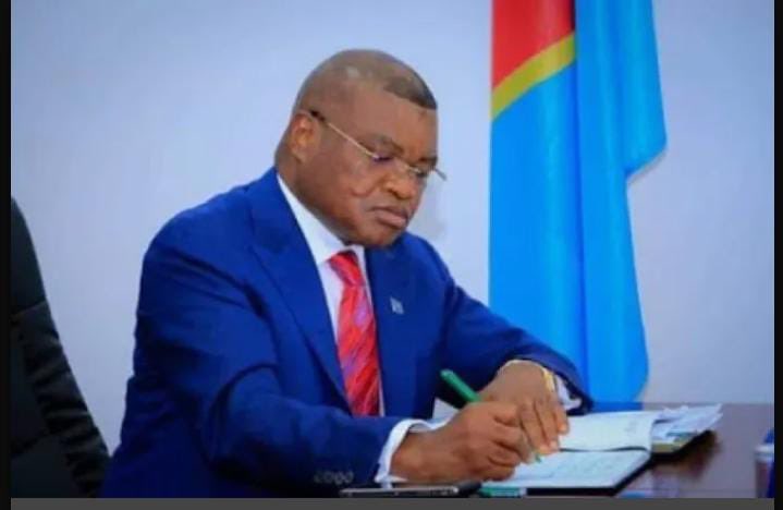 Diasporakatanga's tweet photo. L’ancien chef de l'#ANR, Kalev #Mutond,  été auditionné hier mardi au Parquet général près la Cour d’appel de Kinshasa/Gombe. https://t.co/6eKToKhVjt