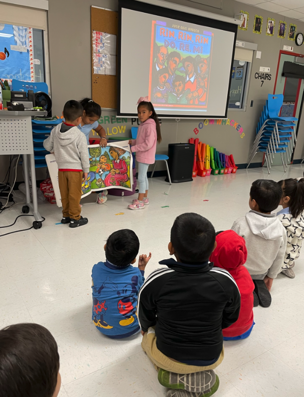 DeckerESMusic's tweet photo. We read the musical book Rin, Rin, Rin Do Re Mi with Kindergarten. They enjoyed this fun musical sing-a-long book! @DeckerES @Manor_FA #scholarsfirst https://t.co/IoqbEXkkaI