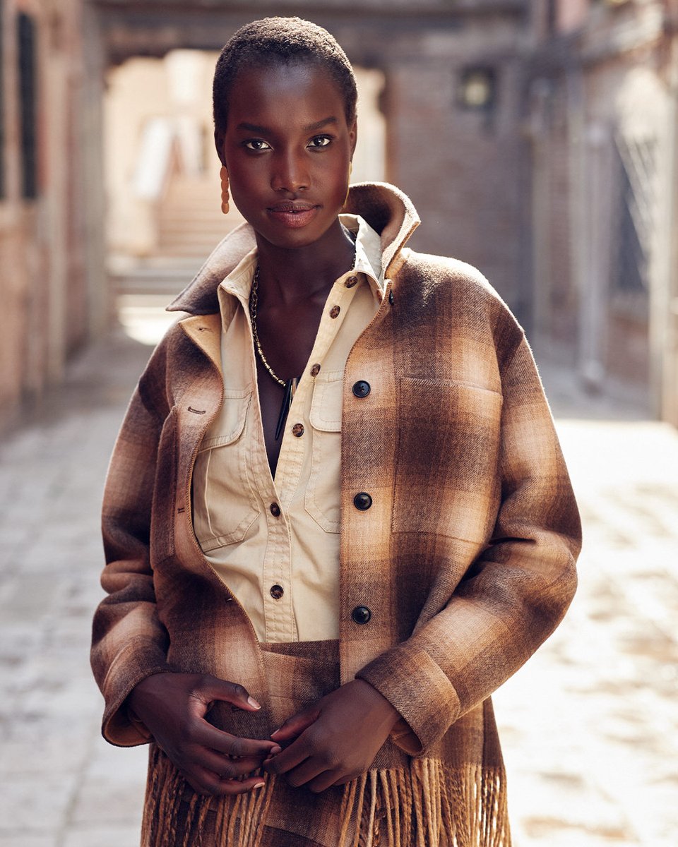 Inspired by the rich, warm colors and textures of Fall, discover new outwear that plays with design and detail for pieces to define the season. Shop #TheBRLook at bit.ly/38Jisd8.