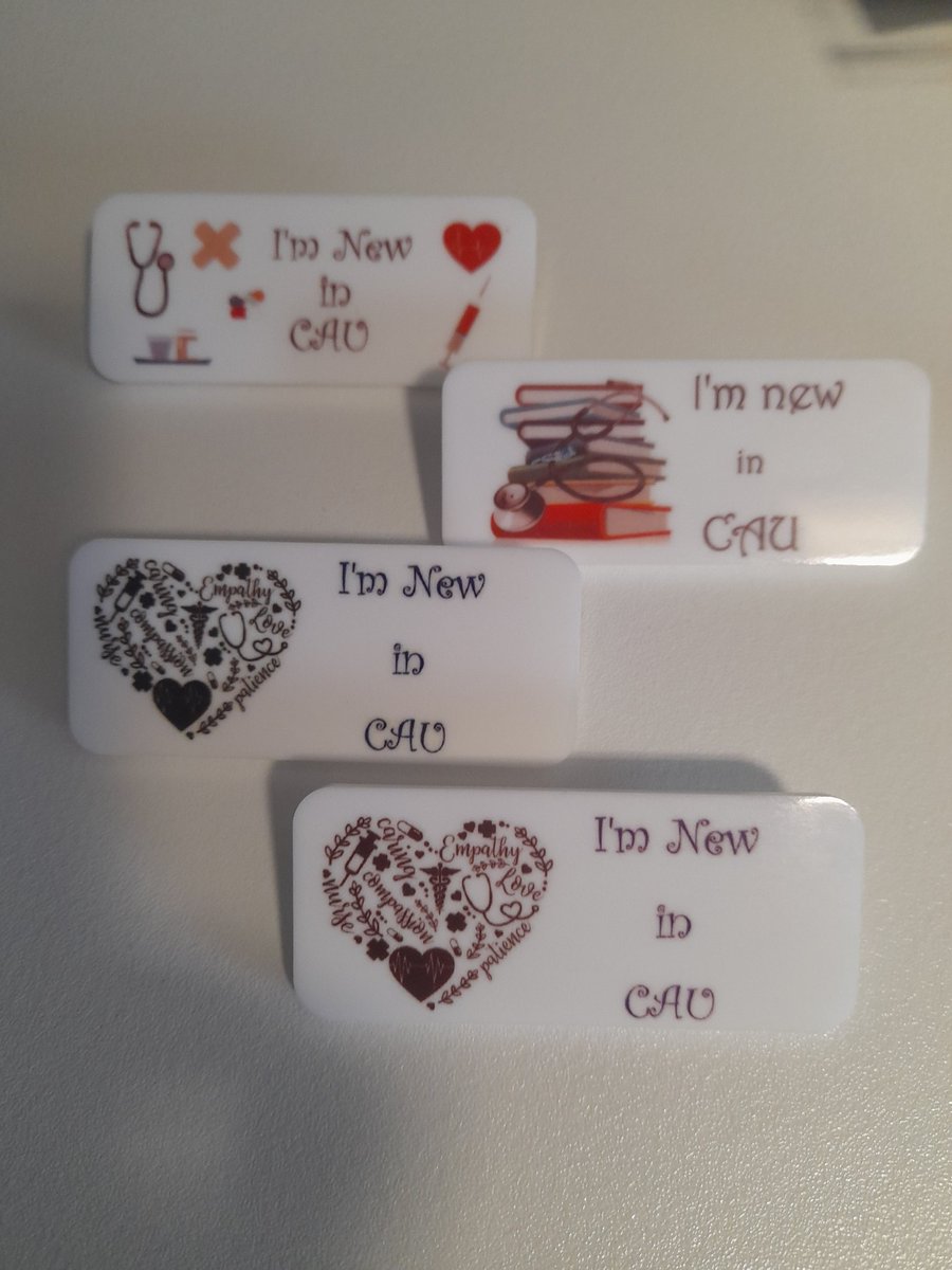 Initiative designed by their colleagues to help identify new members of staff to patients, relatives and their colleagues #kindness #compassion #care