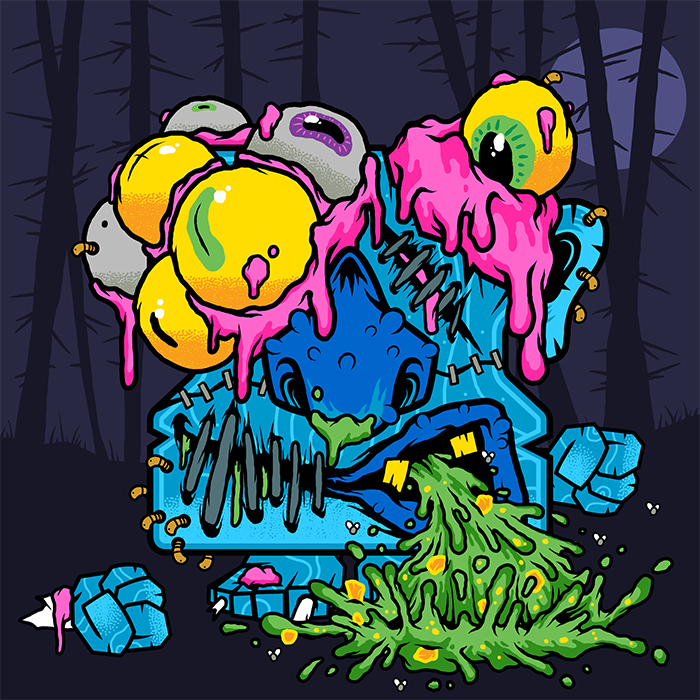 totemsnft's tweet photo. These Zombie Totem's are getting crazy! 😵

We will give one person that likes this tweet an OG role after the live session tomorrow 🔥

#NFT #NFTartwork #NFTCommunity #NFTGiveaways https://t.co/tycVTDgPz8